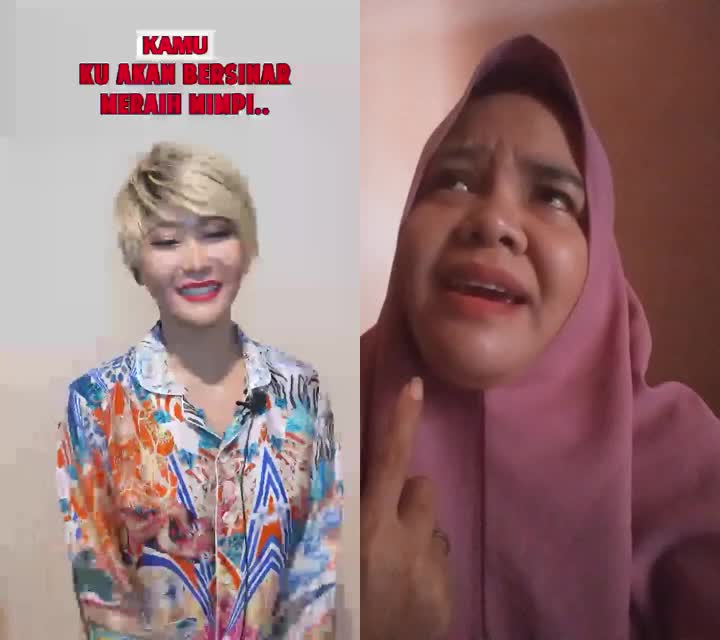 bismillah semoga dapat juara🤲 bareng mbak Inul lagi😊☺️