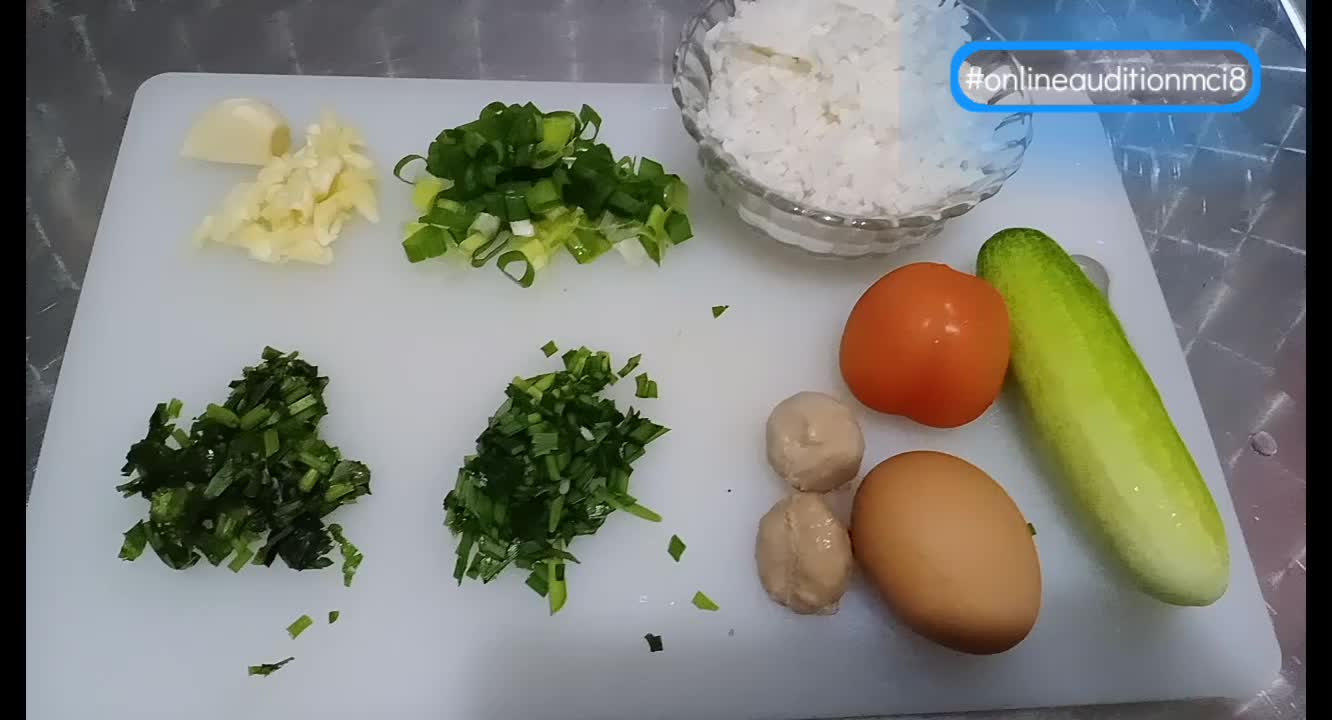 Nasi Goreng Seledri #onlineauditionmci8