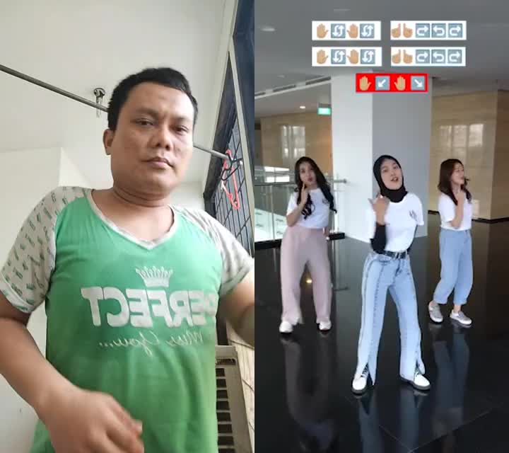 (Dance jingle kdi) sampe keringetan di buang sayang toLong bantu Love vote foLow share coment thanks for watching