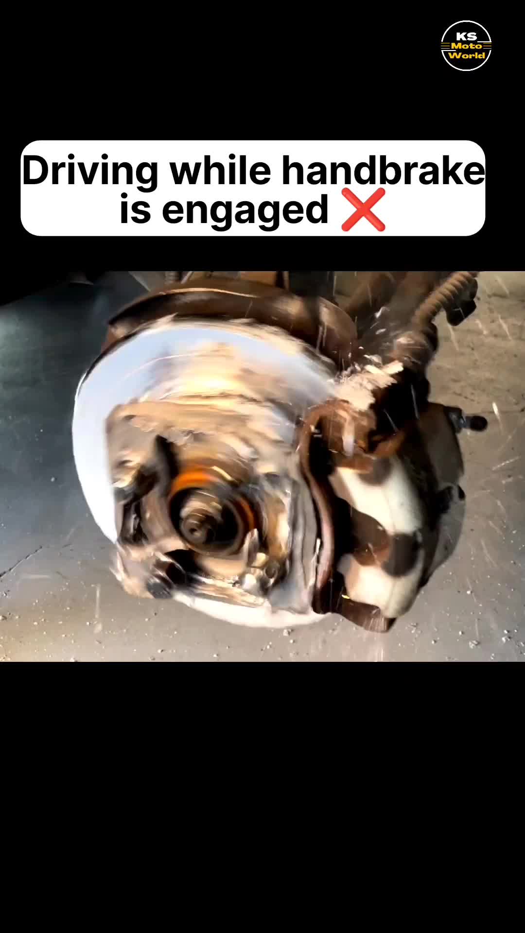 akibat lupa lepas rem tangan