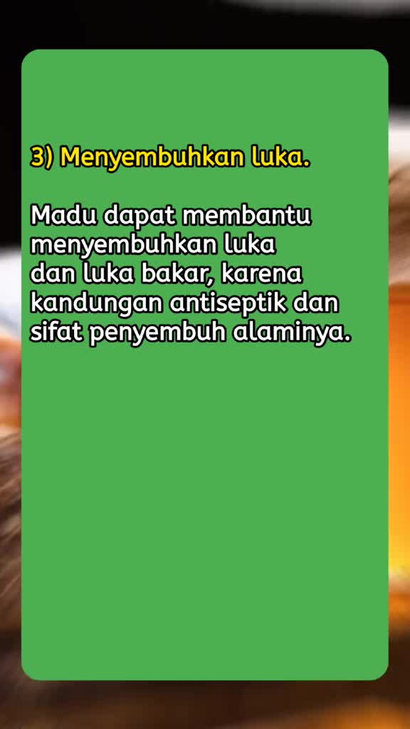 manfaat penting madu