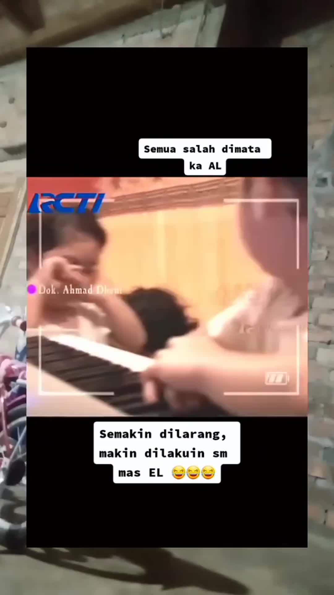 Dari kecil emang rusuh