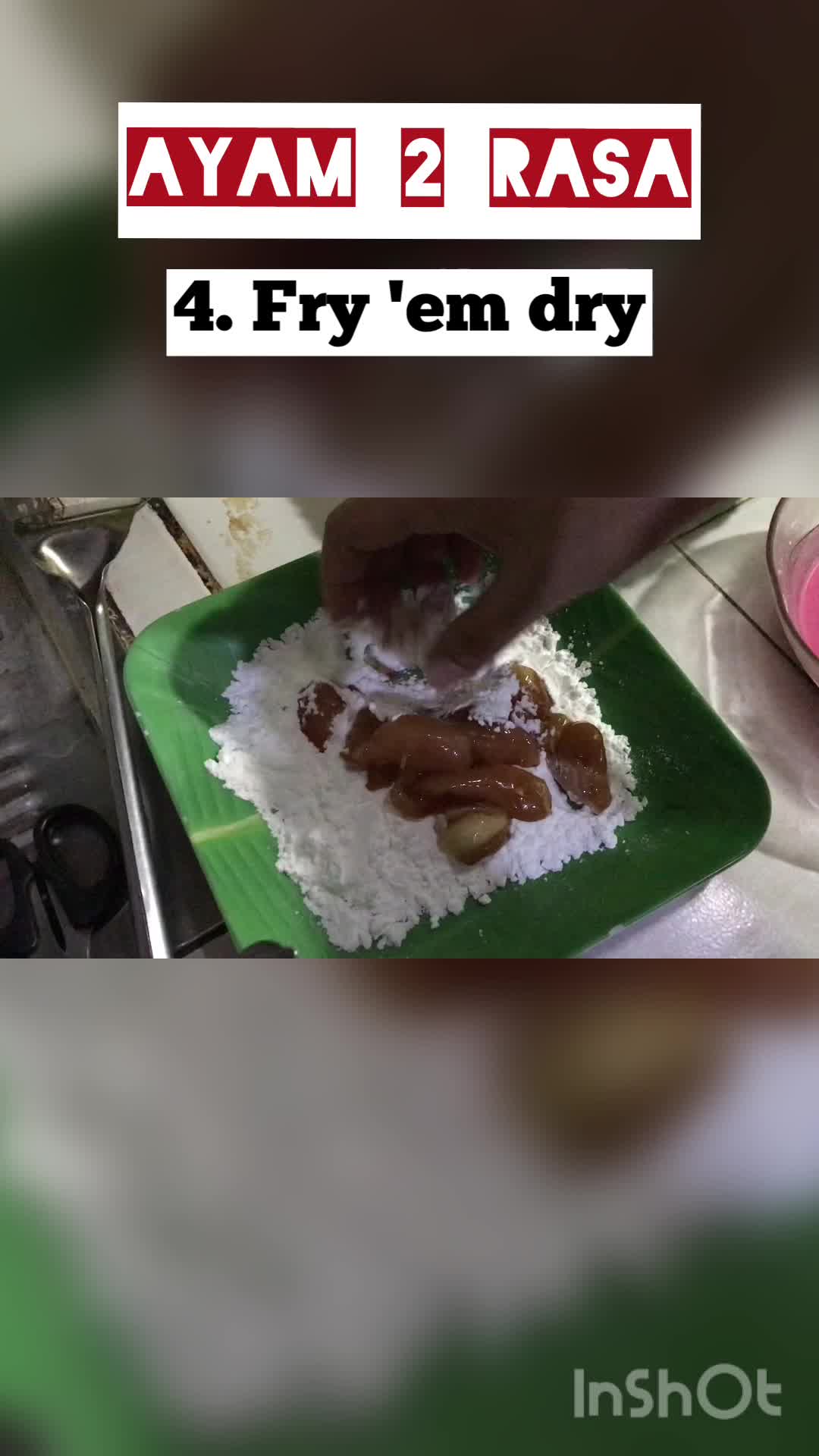 AYAM 2 RASA - so crispy so yummy so juicy! Let's gooo! Frans Kumara 26 tahun Karyawan Swasta #onlineauditionmci9