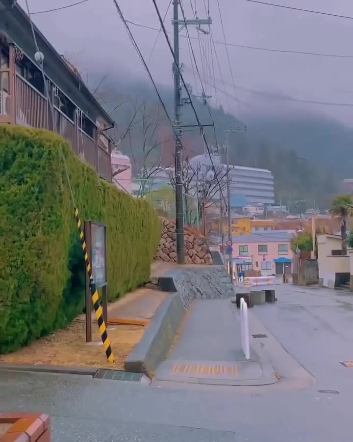 rainy day in Japan