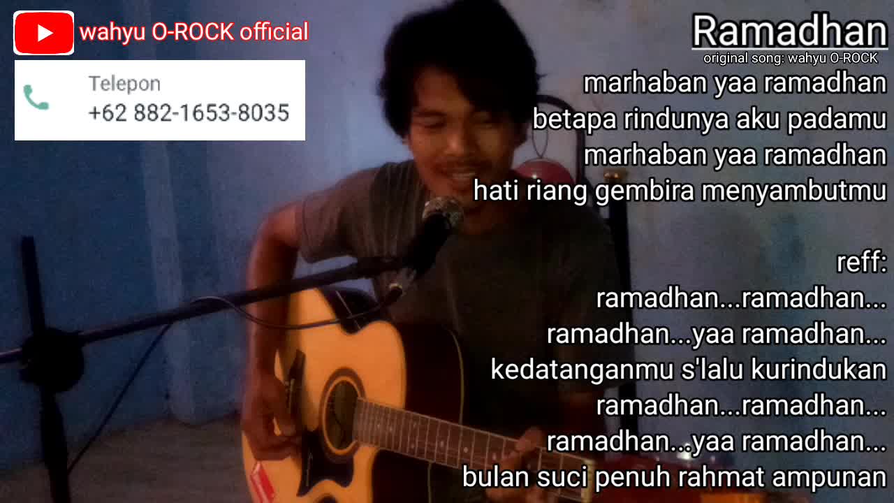 Ramadhan - original song wahyu O-ROCK