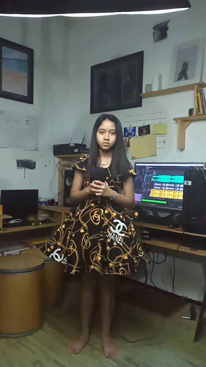 KDI2021, krisendi Adela Pratiwi , kota batu Jawa timur , 14 THN , tirani , #OnlineAuditionKDI2021