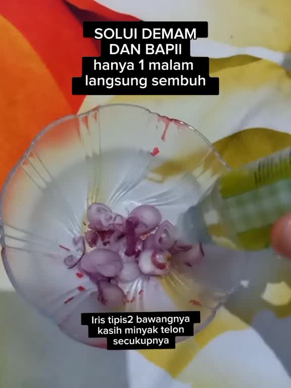 untuk anak demam dan bapil