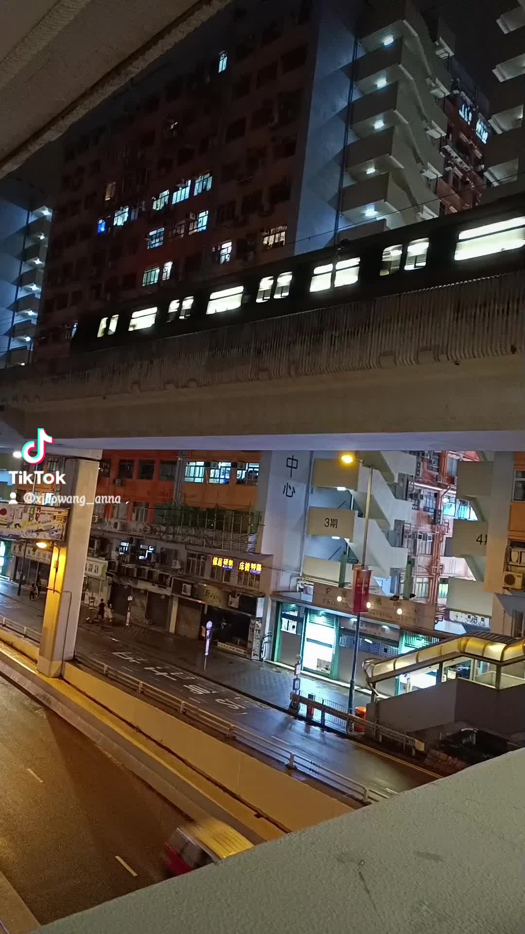 suasana indah malam hari di negara beton HONGKONG🥰❤️