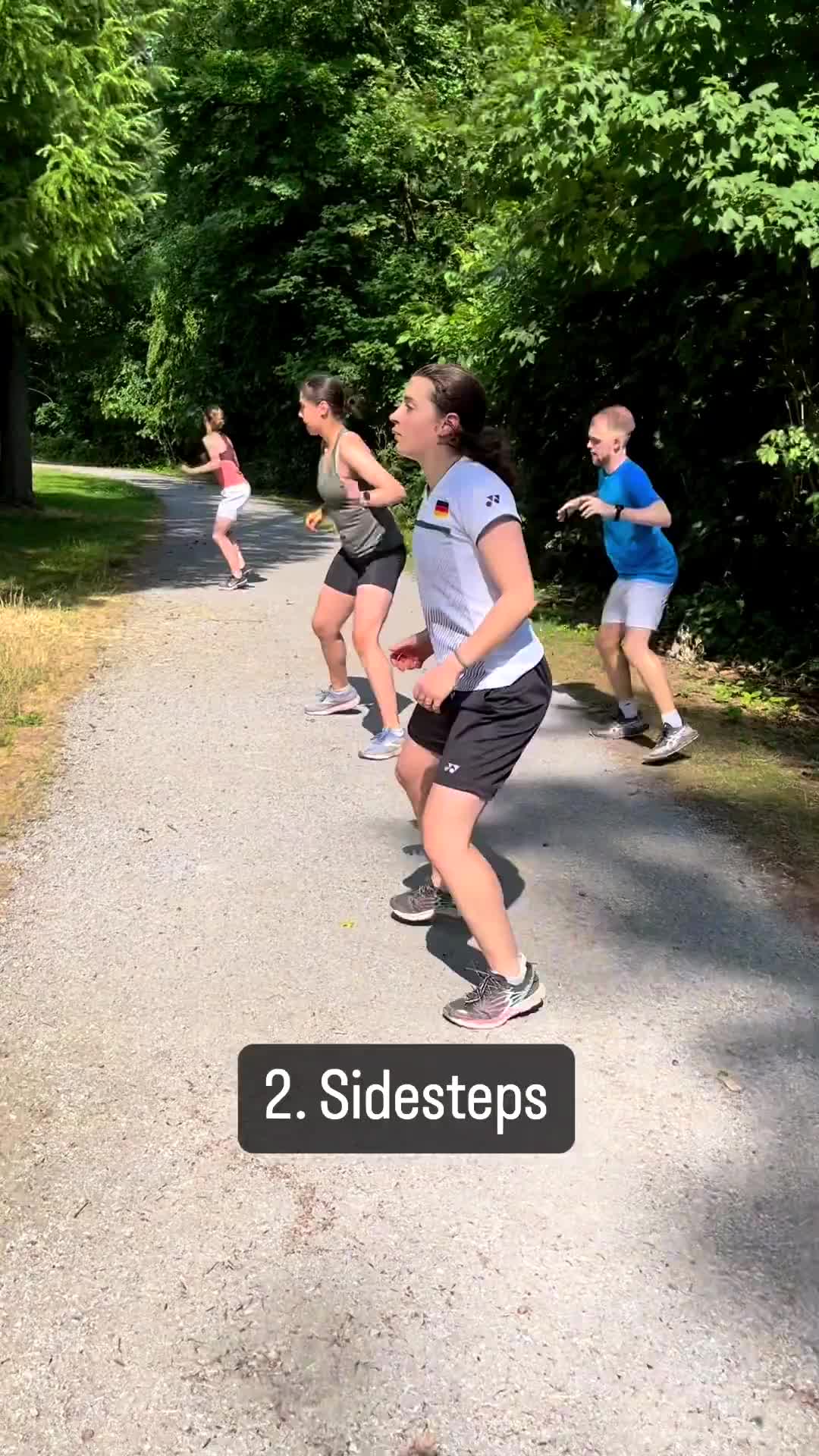 latihan outdoor untuk pemain badminton