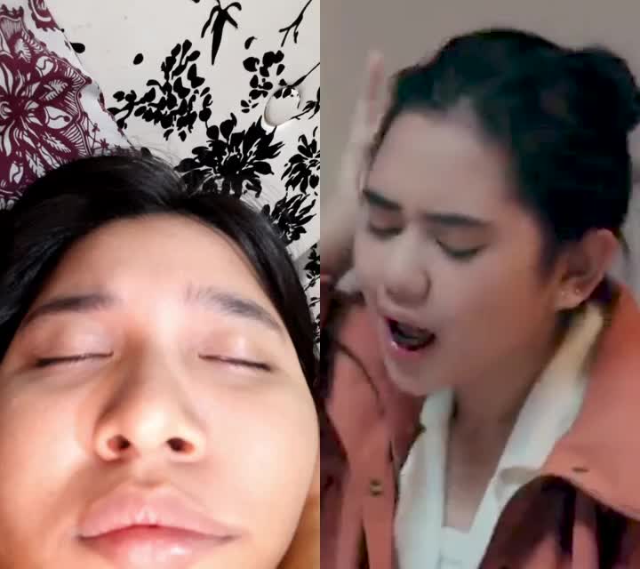 biar mata terpejam tapi telinga tetap terbuka mendengar ocehan teman 