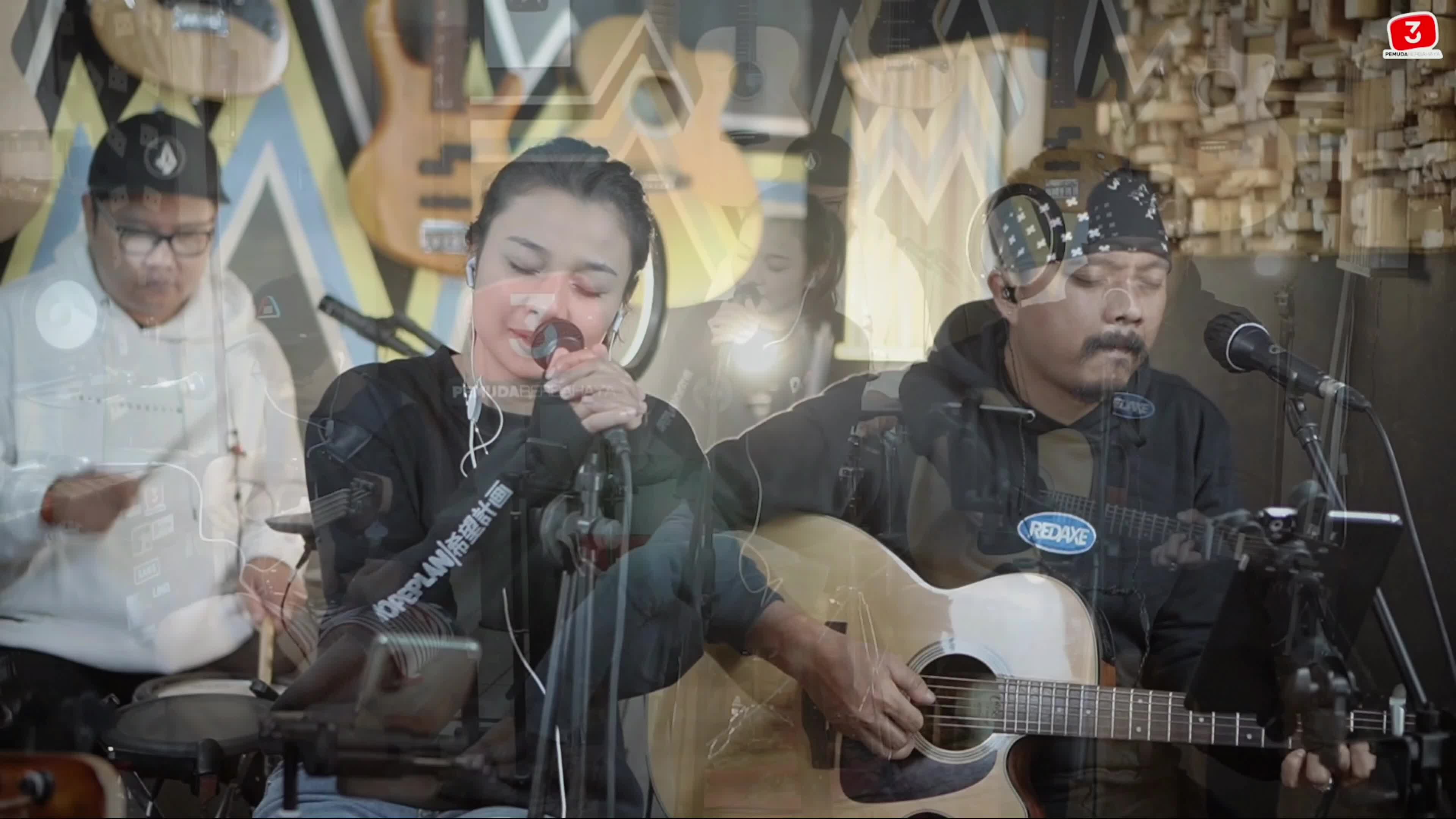 TANPA BATAS WAKTU - FADLY FEAT ADE GOVINDA | 3PEMUDA BERBAHAYA FEAT DELISHA HERLINA COVER VERSI FOLK