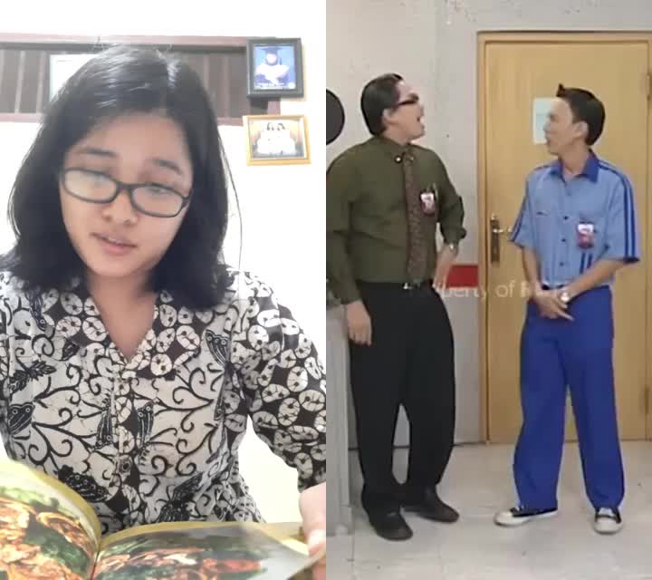 wih memang Pak Hendra kami ini ganteng kali lah. kalah artis..