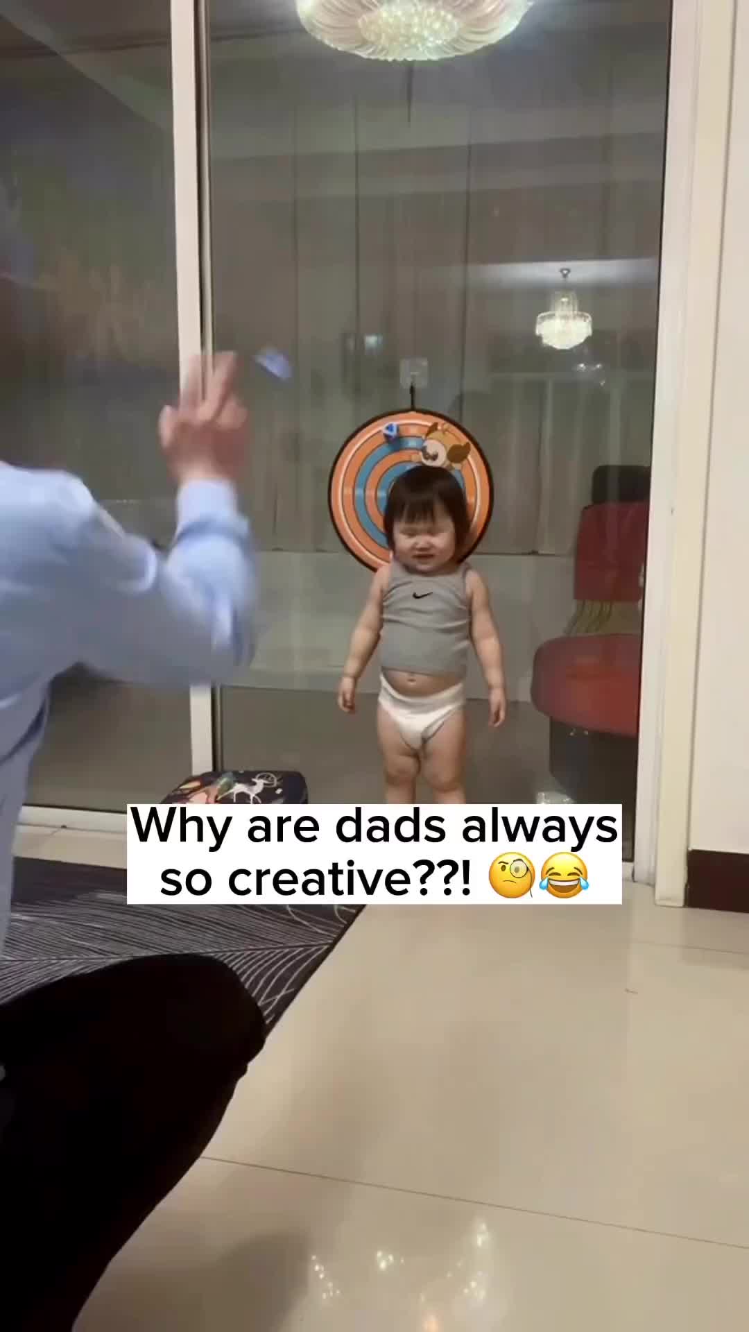 suka liat ekspresi anaknya