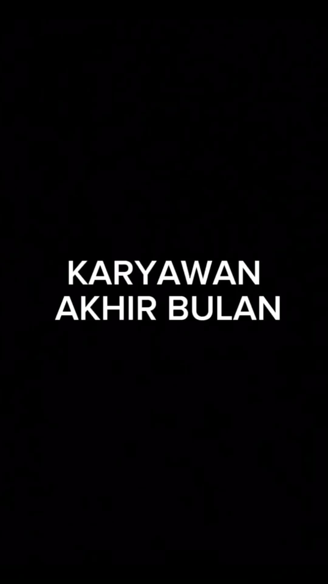 KARYAWAN AWAL BULAN VS AKHIR BULAN! #karyawankekinian