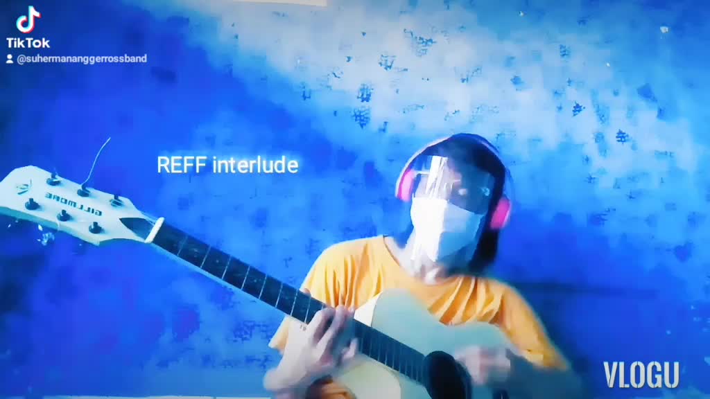Suherman (Guitarist+vocal Angger Ross Band)REFF interlude Dalam Gelap Dan Sepihku Accoustic Guitar TIKTOKER Rcti Plus HOT