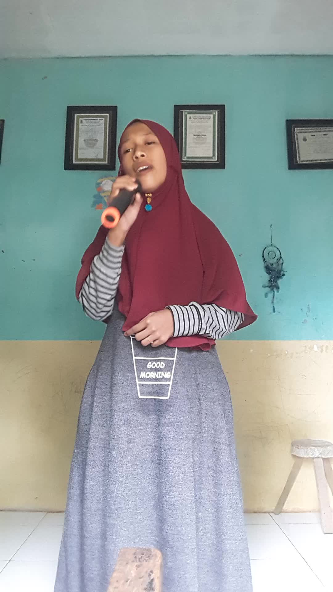 bismillah"jera" mskipun dalam keadaan sakit ttp harus menampilkan yg terbaik, mhon doa dukungan serta vote sebnyak"nya🙏 #OnlineAuditionRSID