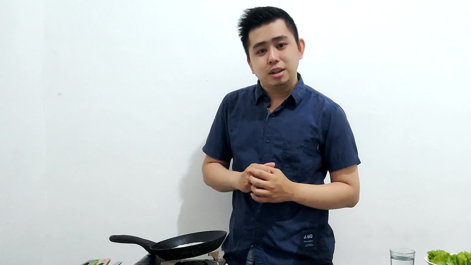 Willy Wijaya - Pan Seared Chicken with Honey Garlic Sauce. #onlineauditionmci8