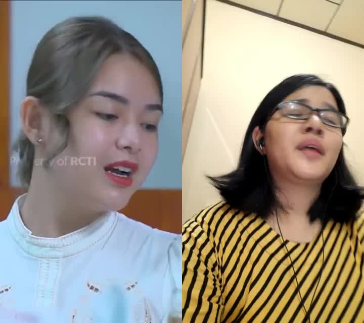 mengkek dia karna datang lakiknya. taon=rasakan 🤣