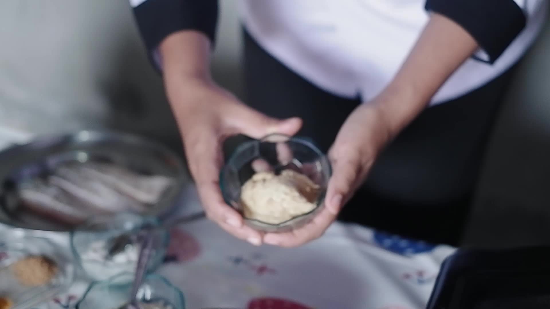 Endang setiawati 28tahun Lampung menu gurame saus tempoyak #onlineauditionmci9