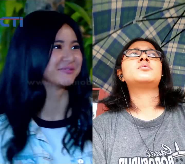 ngapai pulak cemburu sama payung orang