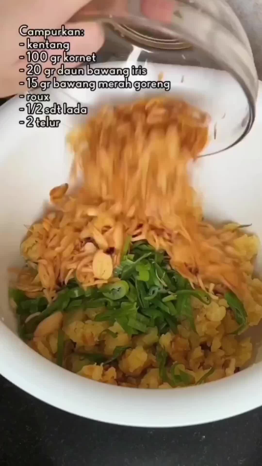 Ide Membuat Perkedel Isi Daging