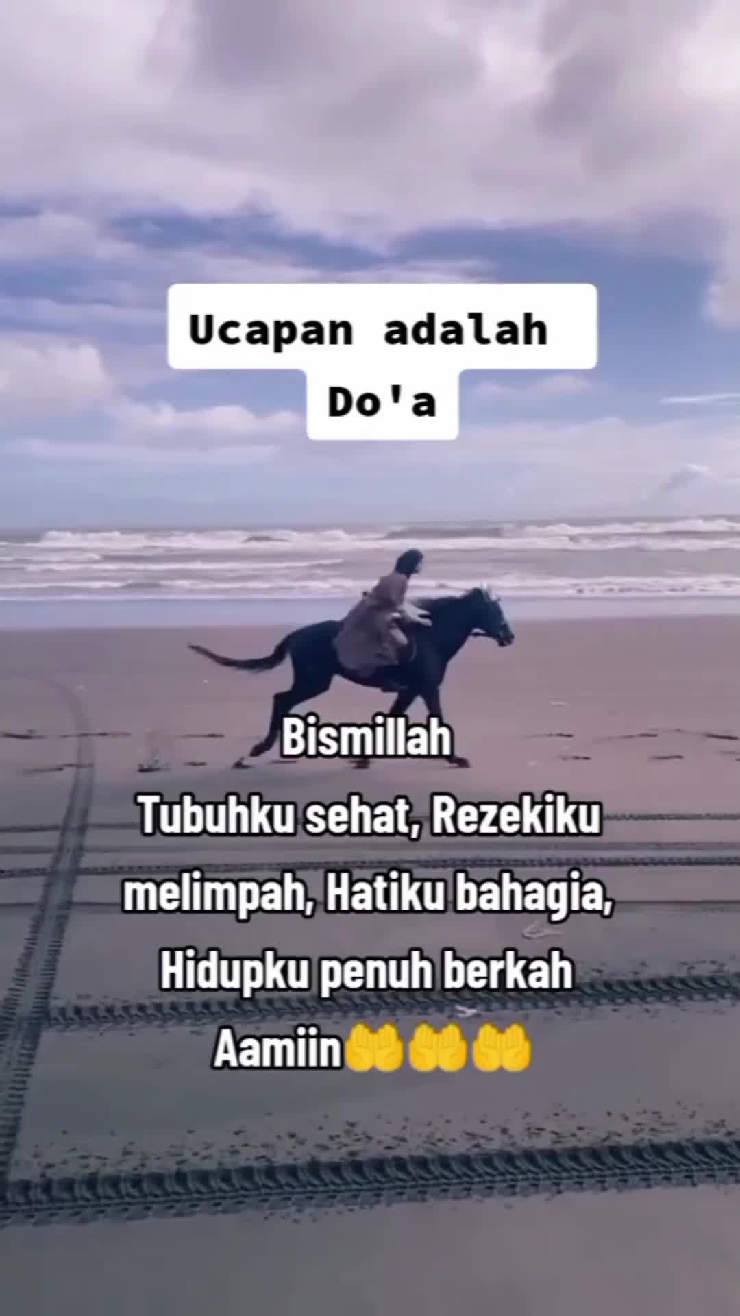 ucapan adalah doa