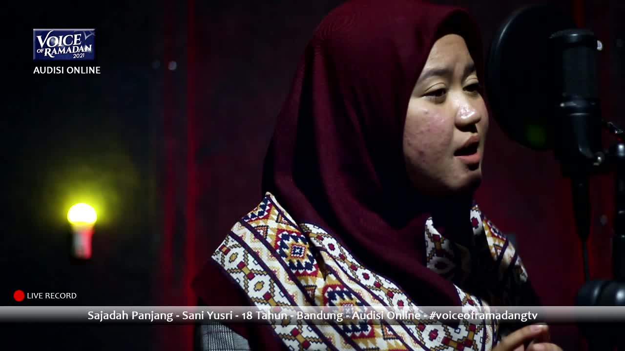 Sajadah Panjang - Sani Yusri - 18 Tahun - Bandung - Audisi Online #voiceoframadangtv