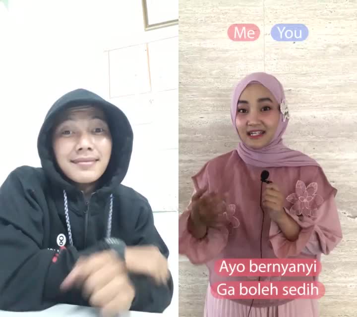 Harus ngimbangin suara Fatin yang Tinggi 🤭 biar Pas Suara Ngebasku 