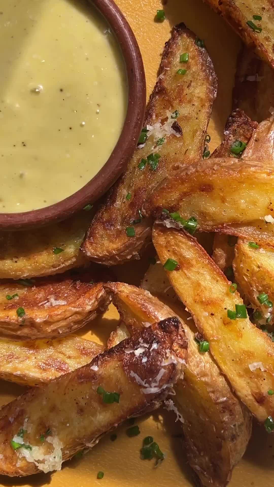 Potato wedges😍
