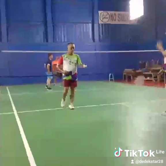 latihan Badminton Rekan kerja KNO Deli Serdang