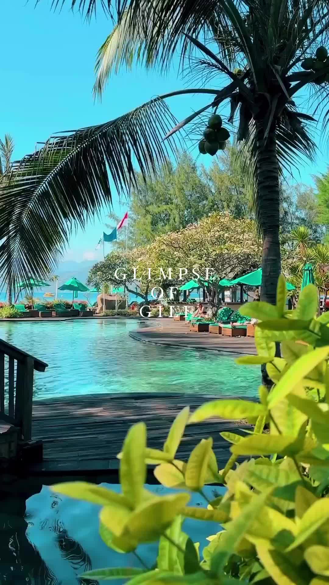 Living the island life in a paradise of Lombok. ✨ The place where all the beauty and the exciting experience