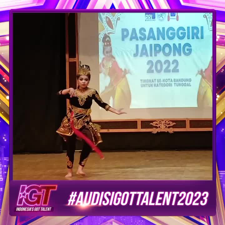 IGT2023 Bandung Amanda Fairuz  Nisrina ( traditional dance ) 