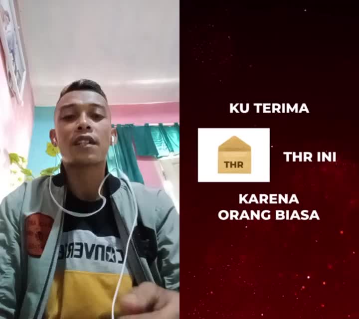Oke juga lirik nya 😃 jangan lupa vote ya semoga banyak berkah di bulan suci ramadhan ini amiin 😇😇😇