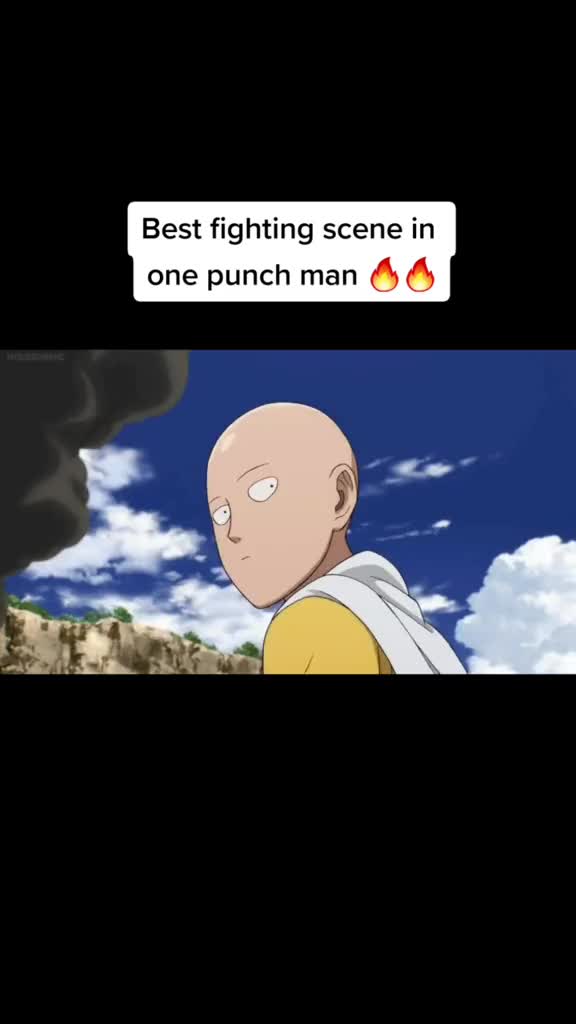 Best Fighting Scene in one punch man