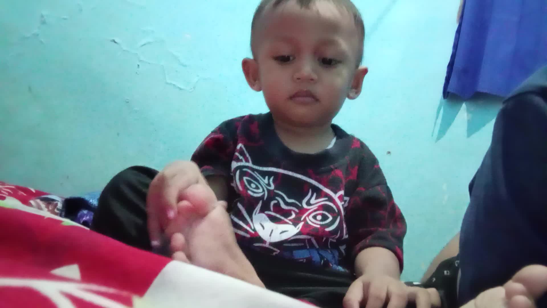 Ekspresi datar banget bocah 🥲🥲🥲