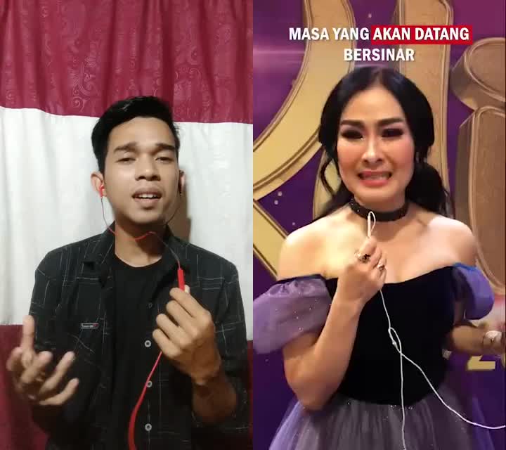 Sekali seumur hudup pun belum tentu😁.  mudah-mudahan tersemogakan duet bareng Bunda Iis 🤲🤲🤗😁.