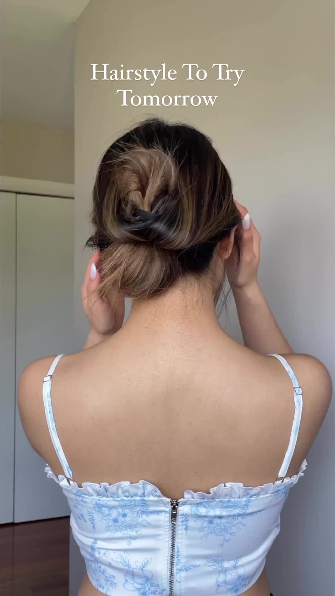 Cobain hairstyle simple ini yukk