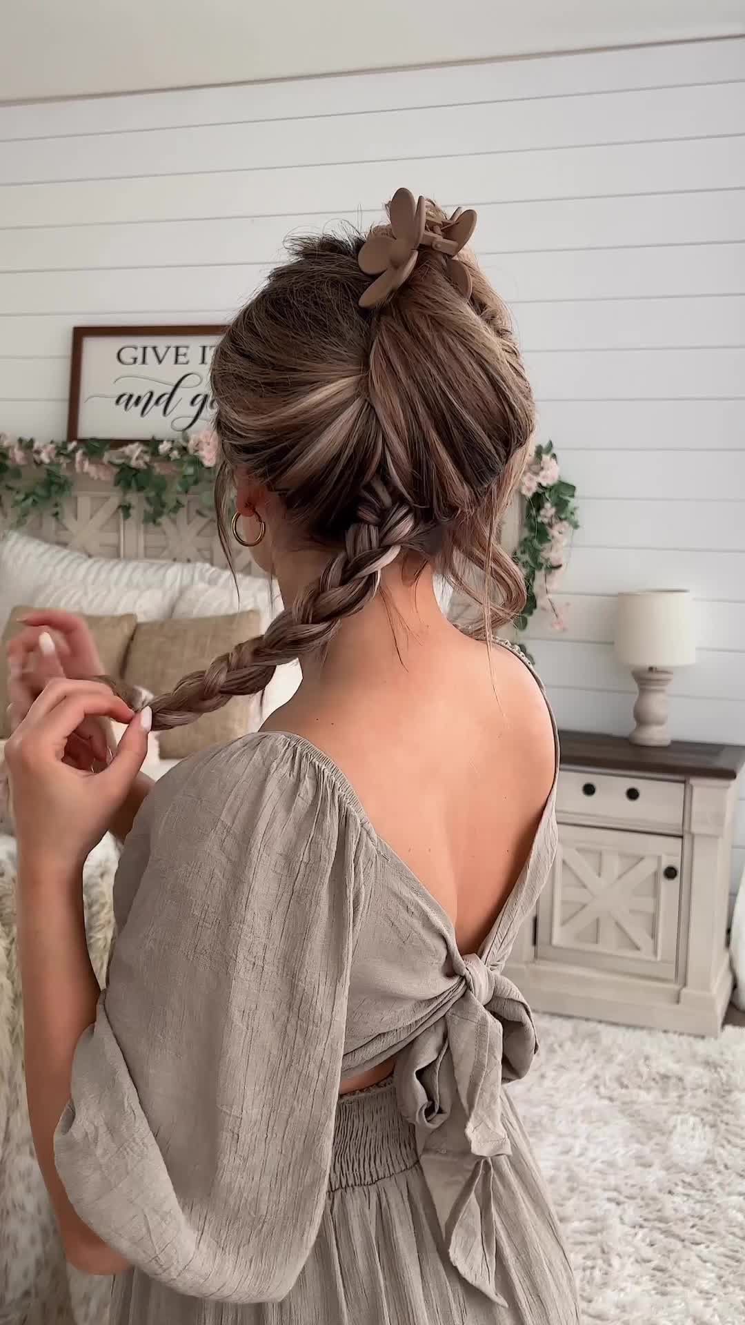 Tutorial Braided Hairstyle
