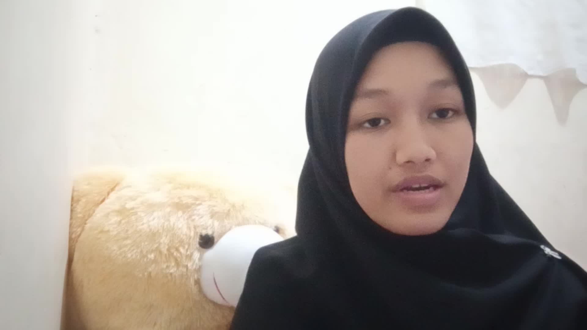 Ayu Syahraini_23 tahun_Tanjungbalai_laa ilaaha illallah. Bismillahirrahmanirrahim, semoga menjadi berkah #voiceoframadangtv