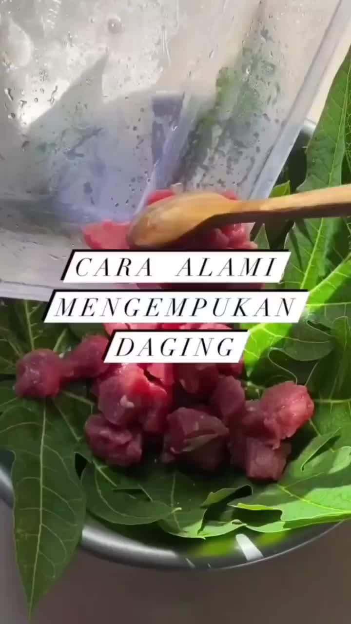 Cara Alami Mengempukkan Daging