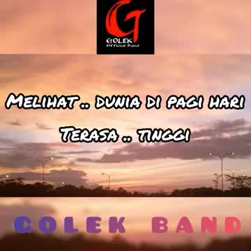 Golek official Band ini Lagu Ciptaan Kami Sendiri yang Berjudul Care and your Slow Kami Bergerak  5 Personil 