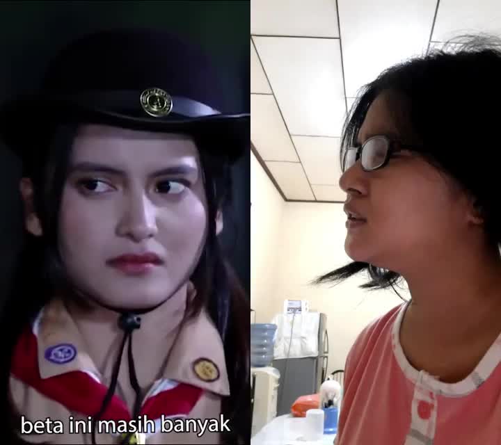 kiapa ngana makan kita pe bakso 3 mangkok.