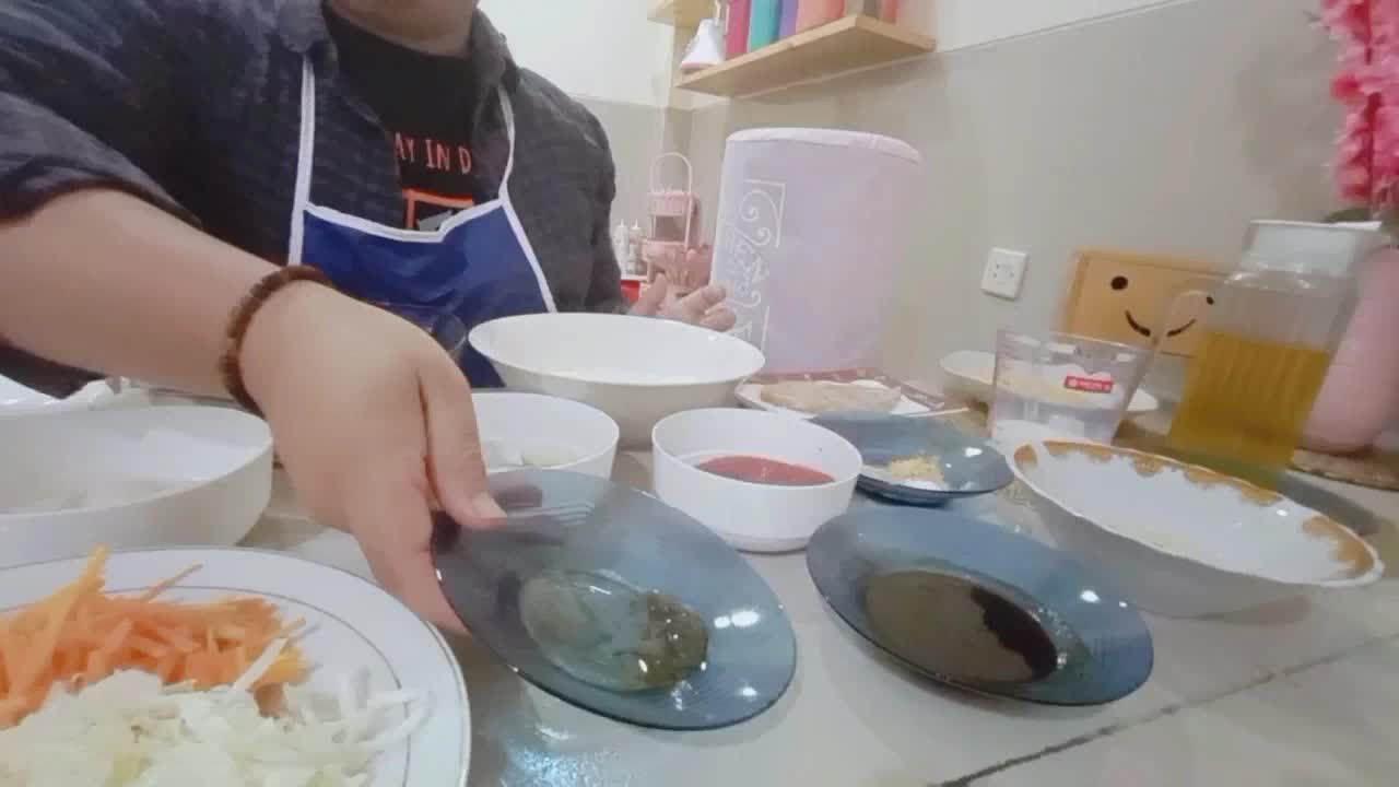 chicken katsu  crispy with  tonkatsu sauce by using deep frying cooking techniques #audisionlinemci8