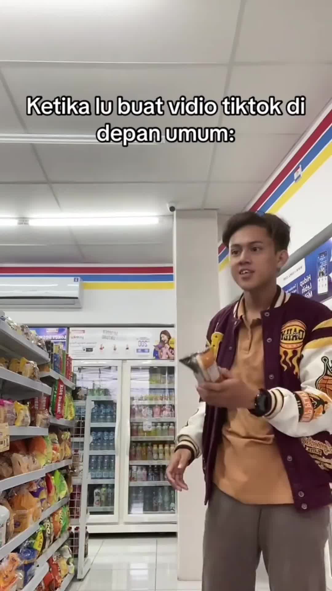 Karyawan minimarketnya antisipasi 😅