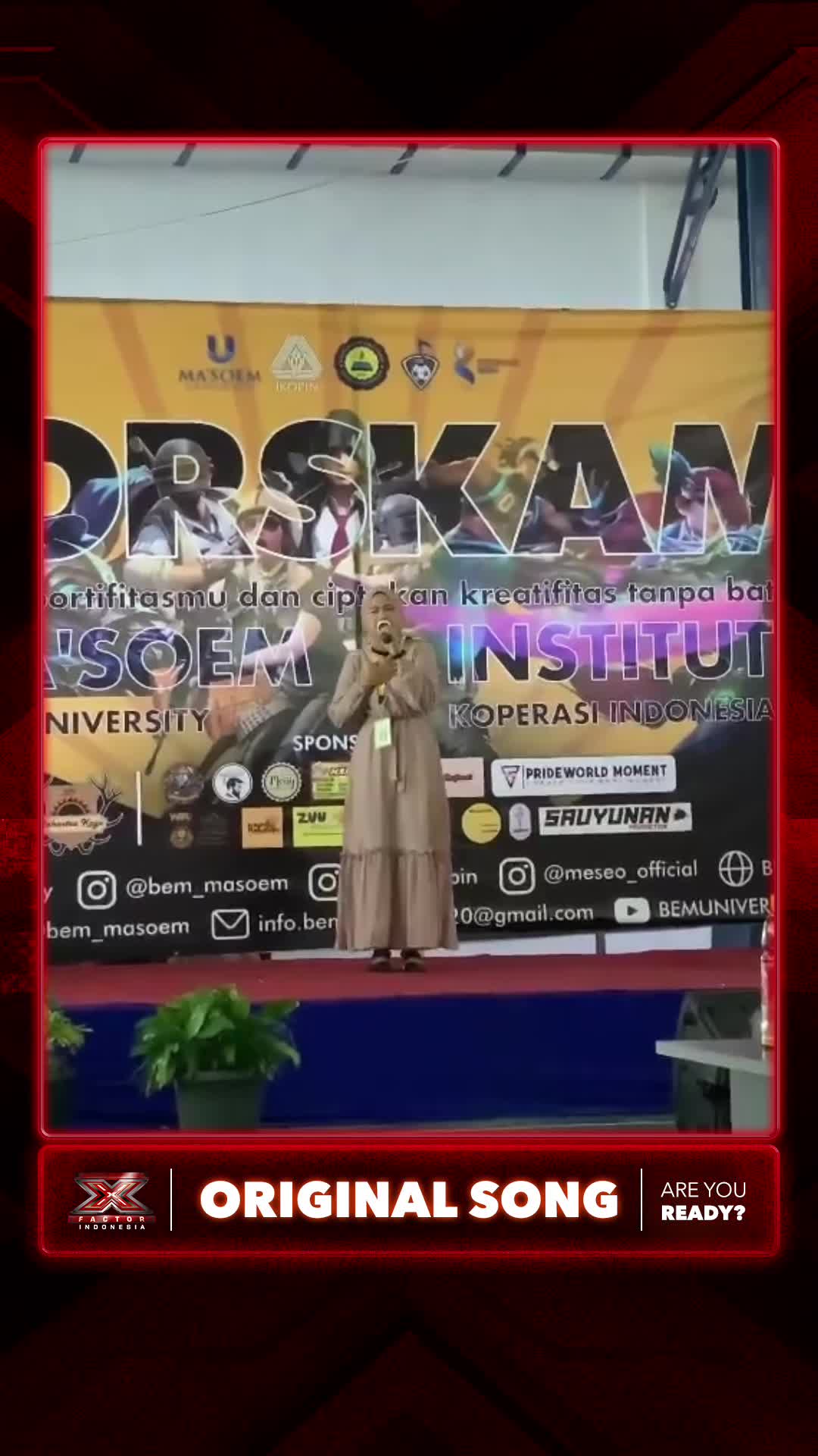 XFI2023 SOLO KAMILIA LUTHFIAH 21 TAHUN BANDUNG MYTHA AKU CUMA PUNYA HATI