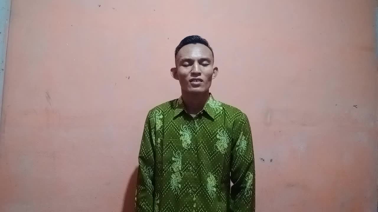 Asalam Alaikum wr.wb Nama ; Enda ,Umur 26 tahun  Perwakilan Propinsi Papua Judul Lagu Keramat
