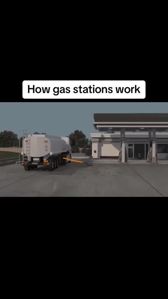 How gas station work
