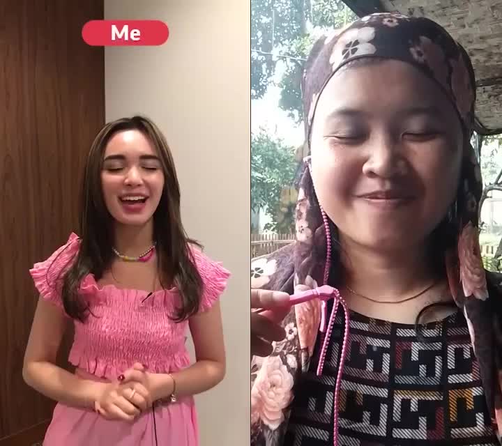 Untung ada jas hujan dari luar angkasa 😁#reporterchallengewithclaidia2