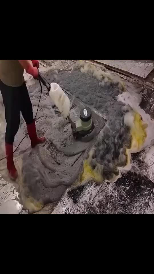 Carpet cleaning very satisfying