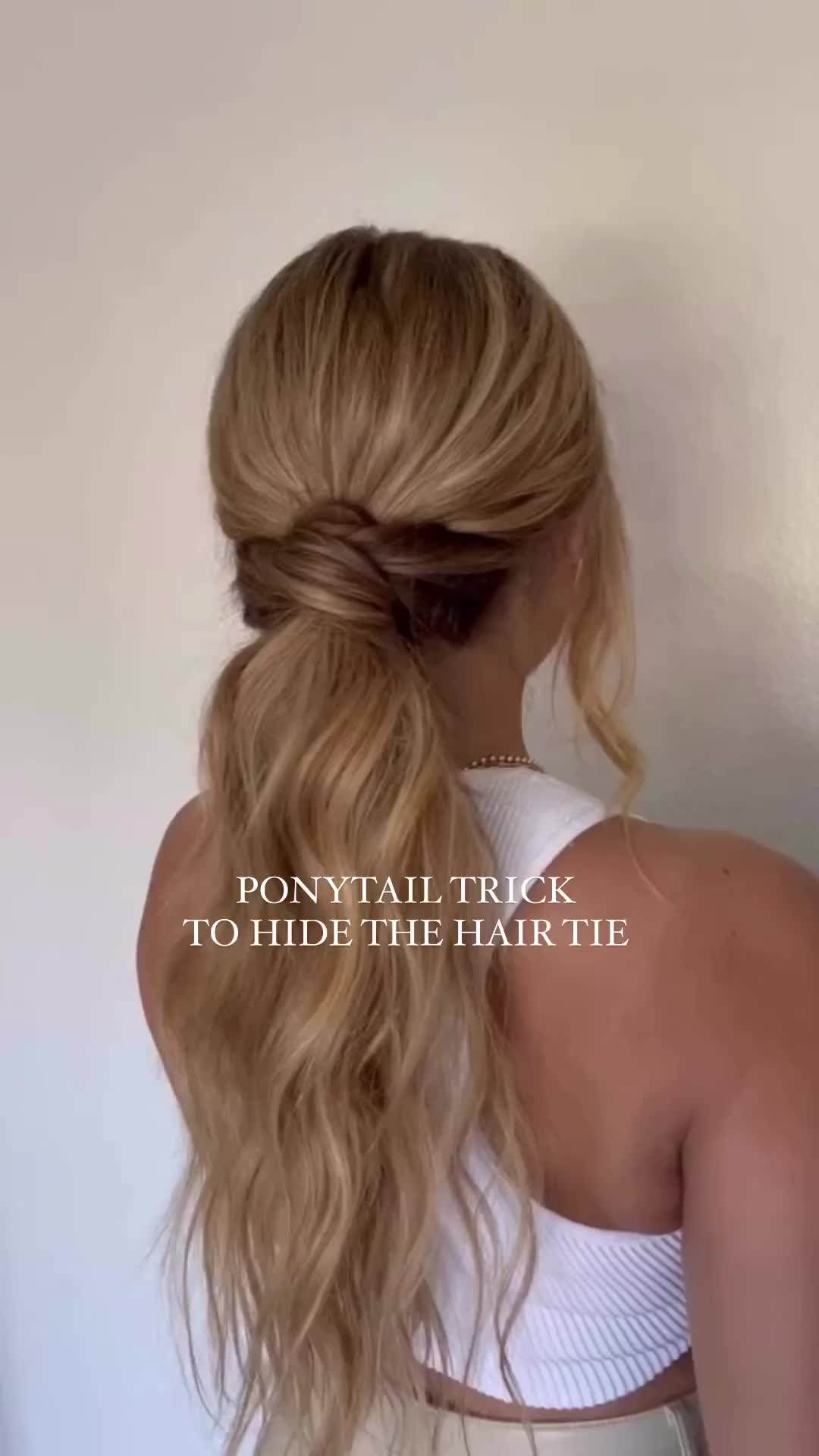 Ponytail hacks! supaya ikat rambut gak kelihatan